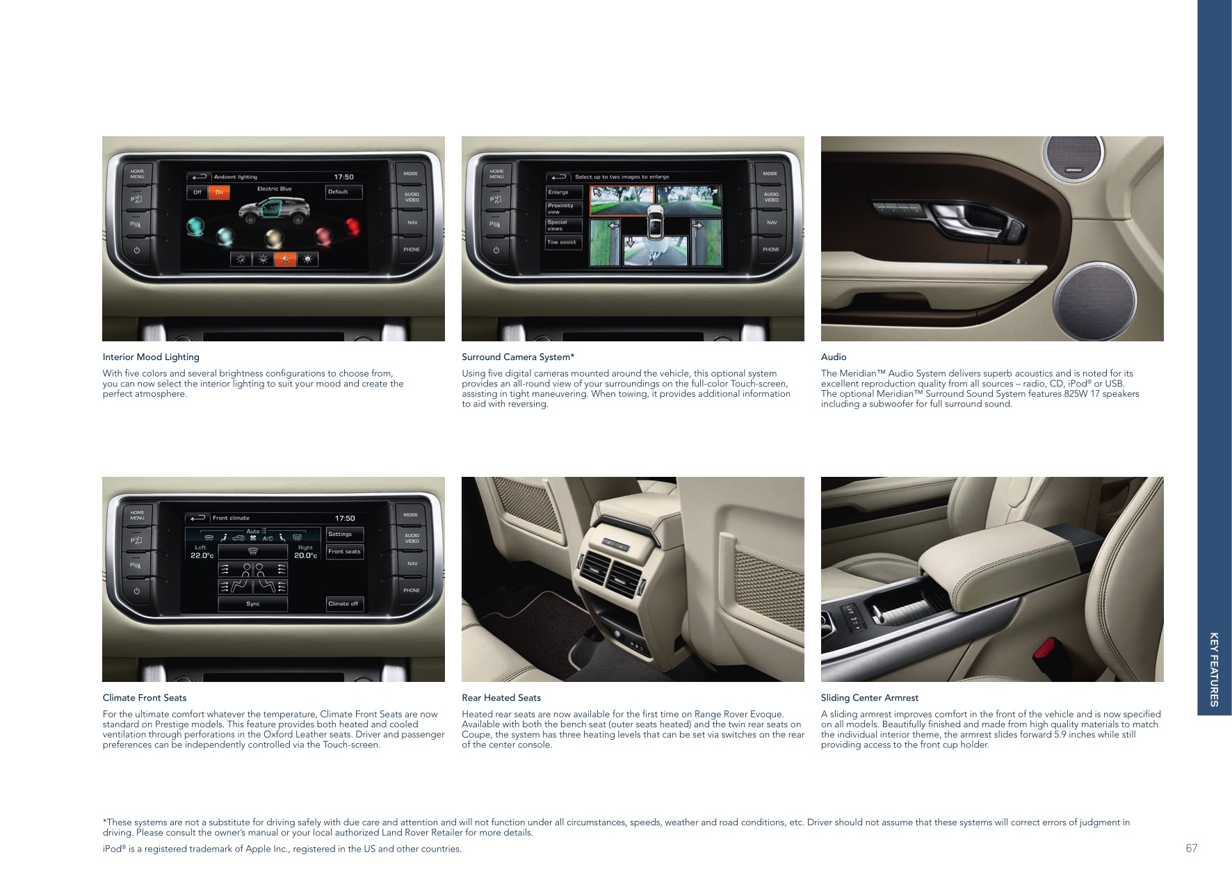 2014 Land Rover Evoque Brochure Page 40